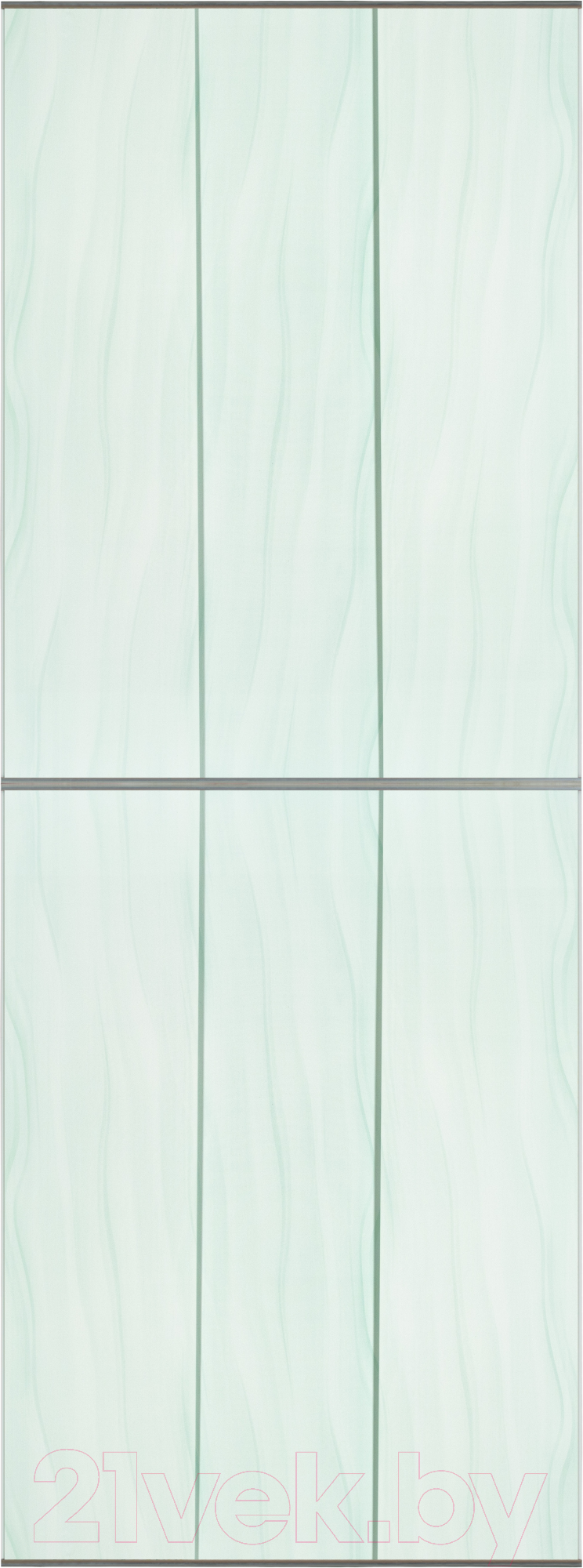 Экран-дверка Comfort Alumin Group Волна зеленая 73x200