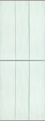 Экран-дверка Comfort Alumin Group Волна зеленая 73x200