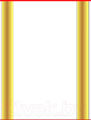 Экран-дверка Comfort Alumin Group Золотая (10) 73x200