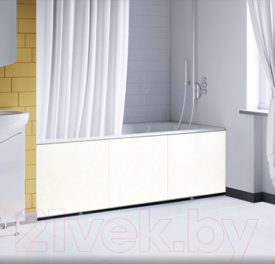 Экран для ванны Comfort Alumin Group Фиалка розовая 170