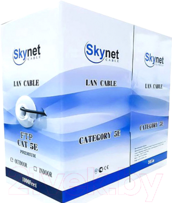 Кабель SkyNet Light CSL-FTP-4-CU-OUT (305м, черный)