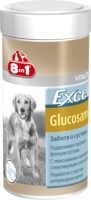 Кормовая добавка для животных 8in1 Excel Glucosamine / 121565/660889 (55таб) - 