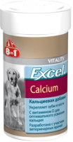 Кормовая добавка для животных 8in1 Excel Calcium / 115540/660891 (880таб) - 