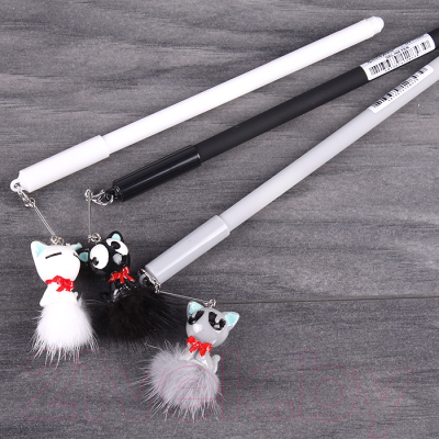 Изображение товара Ручка гелевая Darvish Котик / DV-11420 (синий)