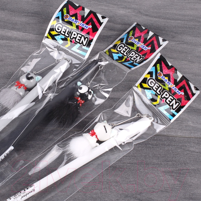 Изображение товара Ручка гелевая Darvish Котик / DV-11420 (синий)