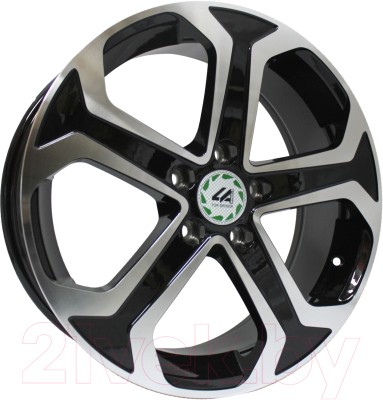 

Литой диск Top Driver, NS8-S 18x7" 5x114.3мм DIA 66.1мм ET 40мм BKF