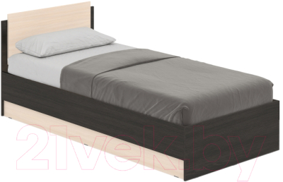Односпальная кровать Modern Аманда А09 (венге/дуб млечный)