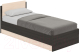 Односпальная кровать Modern Аманда А09 (венге/дуб млечный) - 