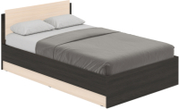Полуторная кровать Modern Аманда А12 (венге/дуб млечный) - 