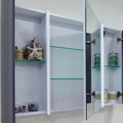 Шкаф с зеркалом для ванной Акватон Ондина 80 (1A183502OD010)