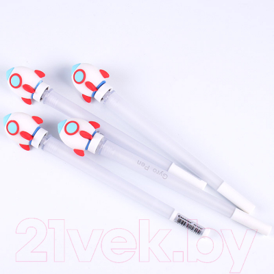 Ручка шариковая Darvish Ракета / DV-12747 (синий)