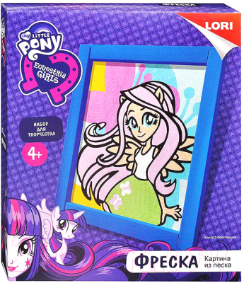 

Набор для творчества Lori, Фреска. Hasbro Equestria Girls. Флаттершай / Кпп-010