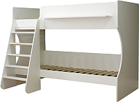 Двухъярусная кровать детская Можга Капризун 3 / Р438 (белый) - 