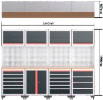 Комплект мебели для инструментов RockForce RF-01Y201960