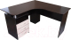 Письменный стол Компас-мебель КС-003-23 (венге темный/дуб молочный) - 