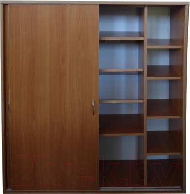 Шкаф для обуви Компас-мебель КС-012-01 (ольха)