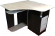 Компьютерный стол Компас-мебель КС-003-03 (венге темный/дуб молочный) - 