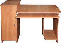 Компьютерный стол Компас-мебель КС-003-04 (ольха) - 