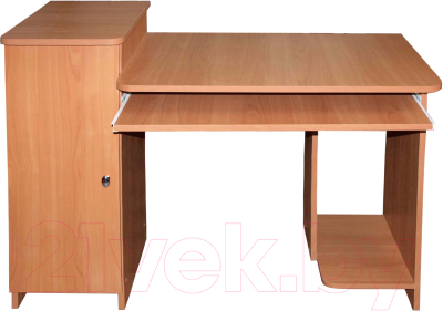 Компьютерный стол Компас-мебель КС-003-04 (ольха)