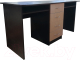 Письменный стол Компас-мебель КС-003-09(К)Д1 (венге темный/дуб молочный) - 