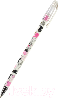 Ручка шариковая Bruno Visconti HappyWrite. Розовые котята / 20-0156-1 (0.5мм)