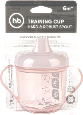 Поильник Happy Baby Training Cup / 14001 (сиреневый)
