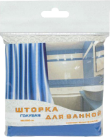 Шторка-занавеска для ванны Comfort Alumin Group 000619 (голубая) - 