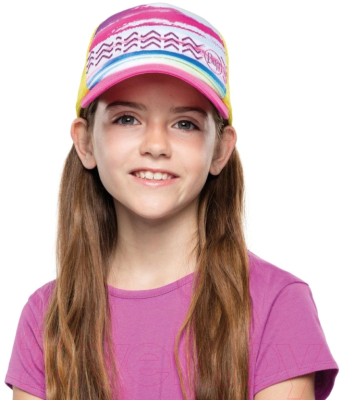 Бейсболка детская Buff Trucker Cap Kids Elytra Multi (120046.555.10.00)