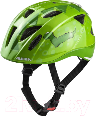 Защитный шлем Alpina Sports Ximo Flash Green Dino / A9710-71 (р-р 47-51)