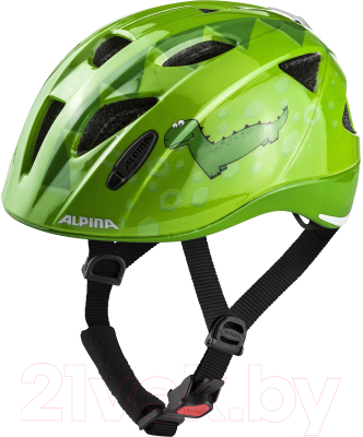 Защитный шлем Alpina Sports Ximo Flash Green Dino / A9710-71 (р-р 49-54)