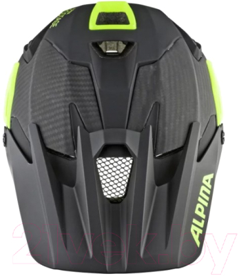 Защитный шлем Alpina Sports Rootage / A9718-31 (р-р 52-57, Black/Neon yellow)