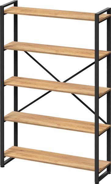Стеллаж Millwood Neo Loft СН-4 Л (дуб золотой Craft/металл черный)