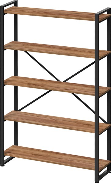 Стеллаж Millwood Neo Loft СН-4 Л (дуб табачный Craft/металл черный)
