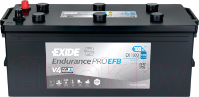 Автомобильный аккумулятор Exide Endurance Pro / EX1803 (180 А/ч)
