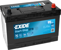 Автомобильный аккумулятор Exide Start-Stop EFB / EL954 (95 А/ч) - 