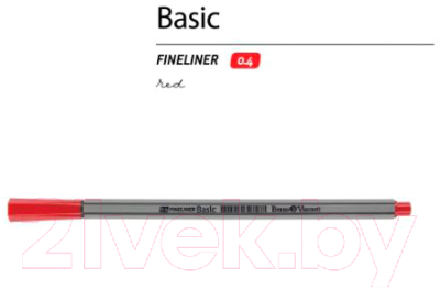 Лайнер Bruno Visconti Basic Fineliner 0.4мм / 36-0009