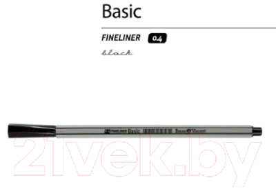 Лайнер Bruno Visconti Basic Fineliner 0.4мм / 36-0007