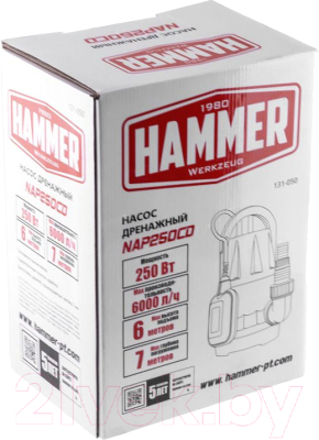 Дренажный насос Hammer NAP250CD (641198)