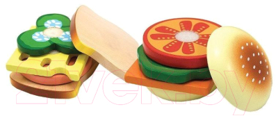 

Набор игрушечных продуктов Melissa & Doug, Делаем сэндвич / 10513