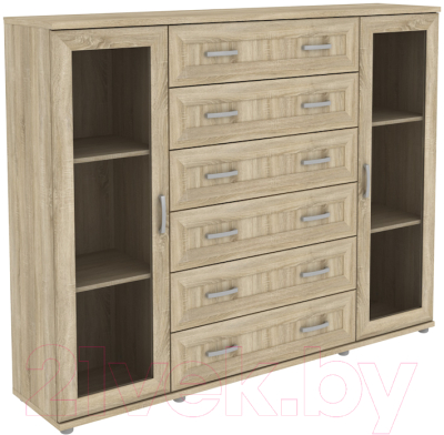 

Шкаф с витриной Уют Сервис, Гарун-К 304.12