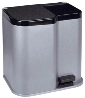Система сортировки мусора Curver Pedalbin 2 / 234471 (серый) - 