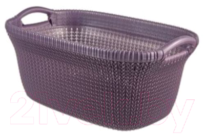 Корзина Curver Knit / 240474 (фиолетовый)