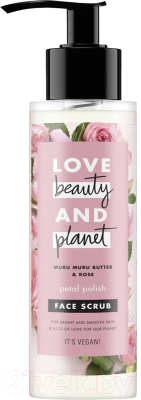 

Скраб для лица Love Beauty and Planet, Гладкость лепестков