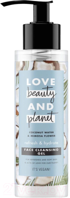 

Гель для умывания Love Beauty and Planet, Свежесть и увлажнение кожи