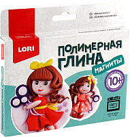 

Набор для творчества Lori, Полимерная глина. Магниты Милые куклы / Пг-005