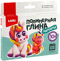 

Набор для лепки Lori, Полимерная глина. Магниты Волшебные пони / Пг-007