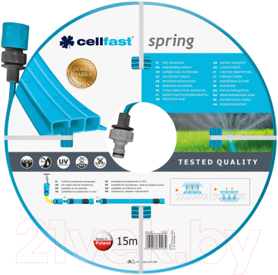 

Шланг сочащийся Cellfast, Spring 1/2"
