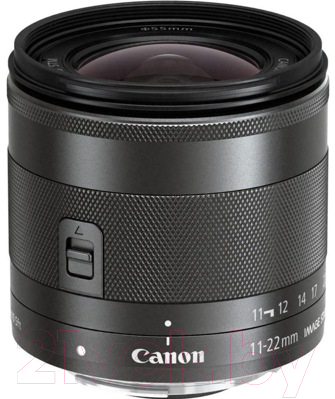 Широкоугольный объектив Canon EF-M 11-22mm f/4-5.6 IS STM (1362C006)