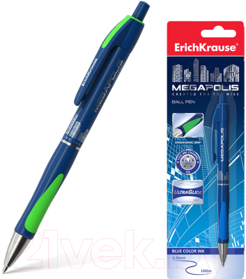 Ручка шариковая Erich Krause Megapolis Concept / EK31