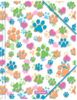 

Папка для бумаг Erich Krause, Neon Paws / 49524